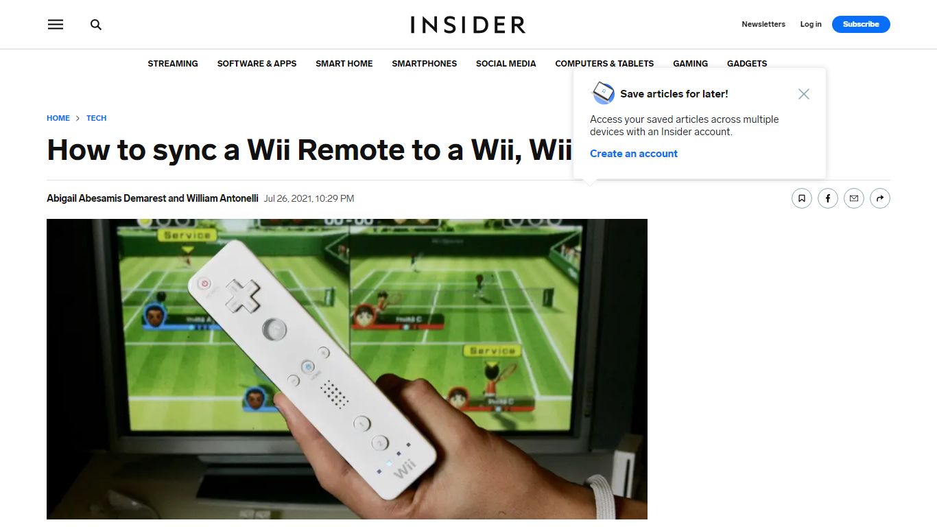 How to Sync a Wii Remote to a Wii or Wii U - Business Insider